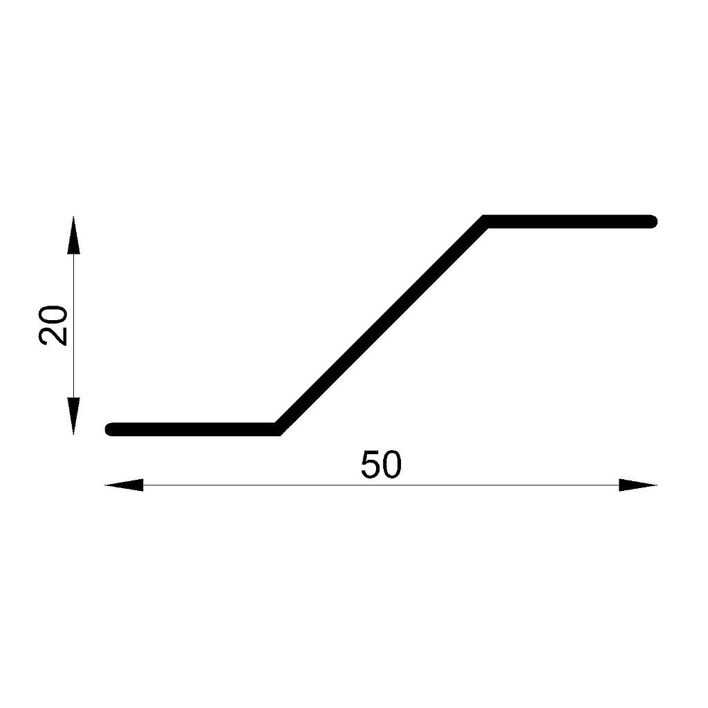TABLILLA FIJA 46.6mm "PO" (TLL)