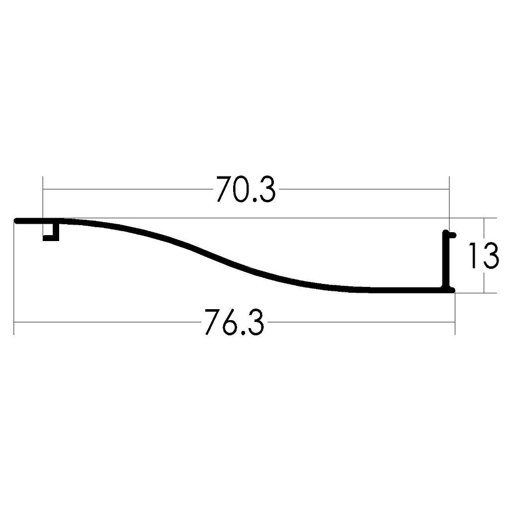 TABLILLA CURVA PUNZONADA "PO" (TLL)