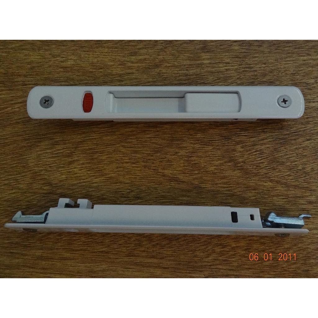 CIERRE LAT.MILANO ALUM. AUTO. "VPC" "BLANCO" [20]