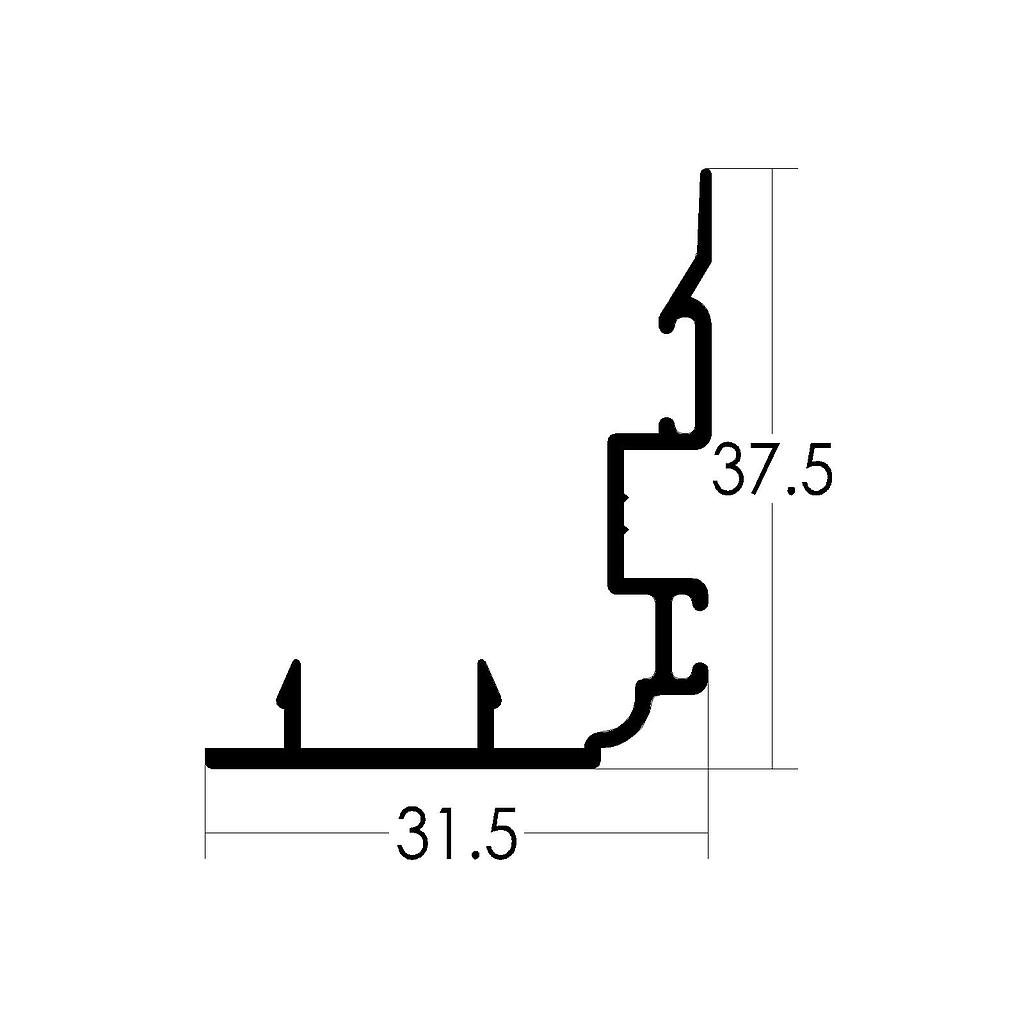 CRUCE CTRAL. HOJA REF. "VPC" (LA)