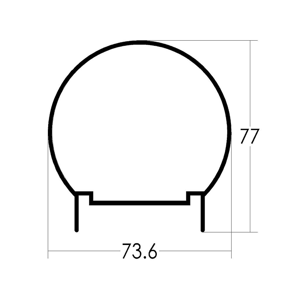 PASAMANO CURVO "BA" (LT)