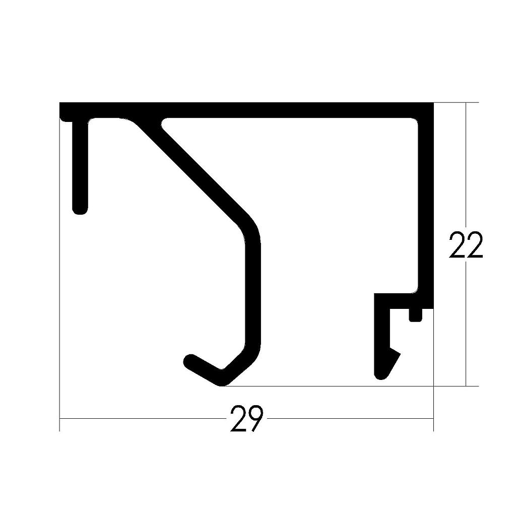 CONTRAVIDRIO 29mm "TLT" (LM)(LM2)