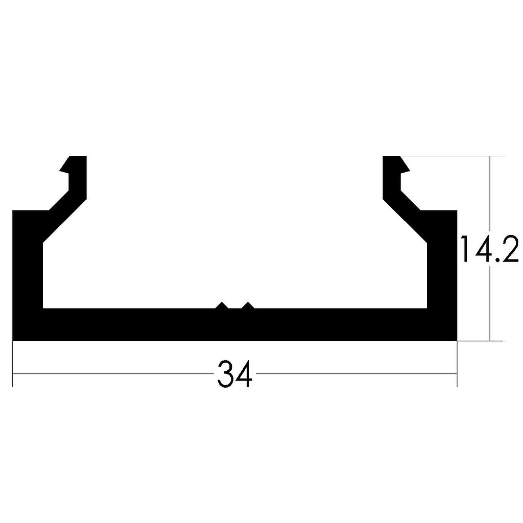 SUPLEMENTO ZOCALO "PF" BLINDEX (LT)