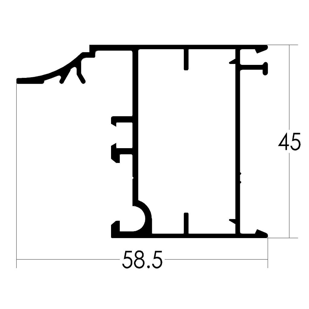 MARCO ALTO PESADO "PF" "VA" "PR" (LA) L.Std.6200mm