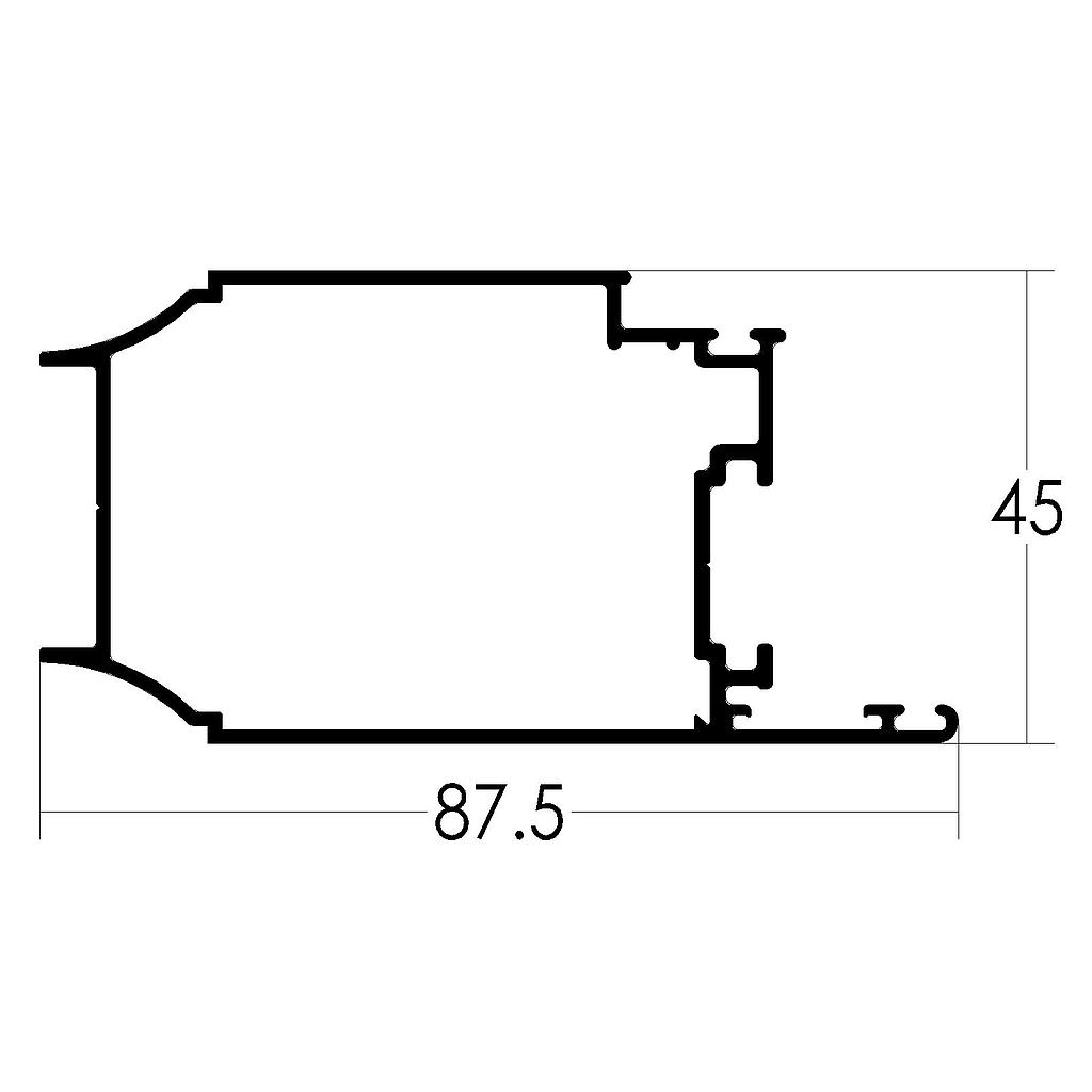 PARANTE/CABEZAL HOJA "PR" (LA)(LG) L.Std.6200mm