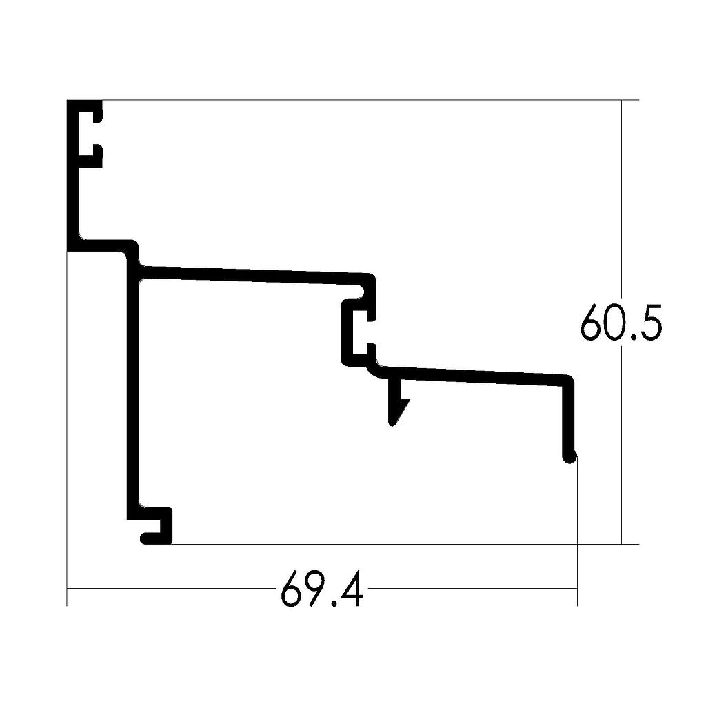 BOTA AGUA PF V/ESTRUCTURAL "PV" (LT)