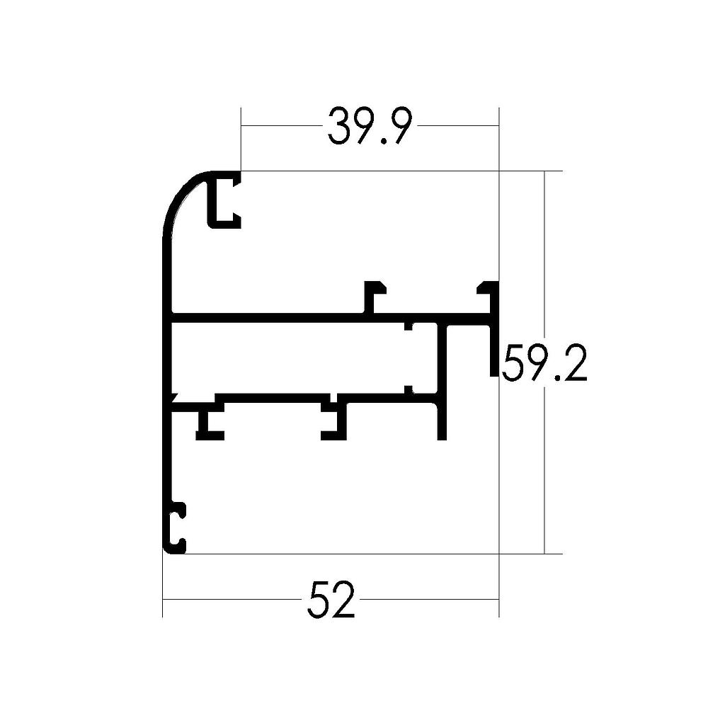 HOJA CURVA "VV" (LM)(LM2)