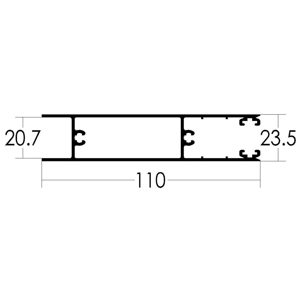 ZOCALO ALTO HOJA DVH "VPC" (LM)(LM2)