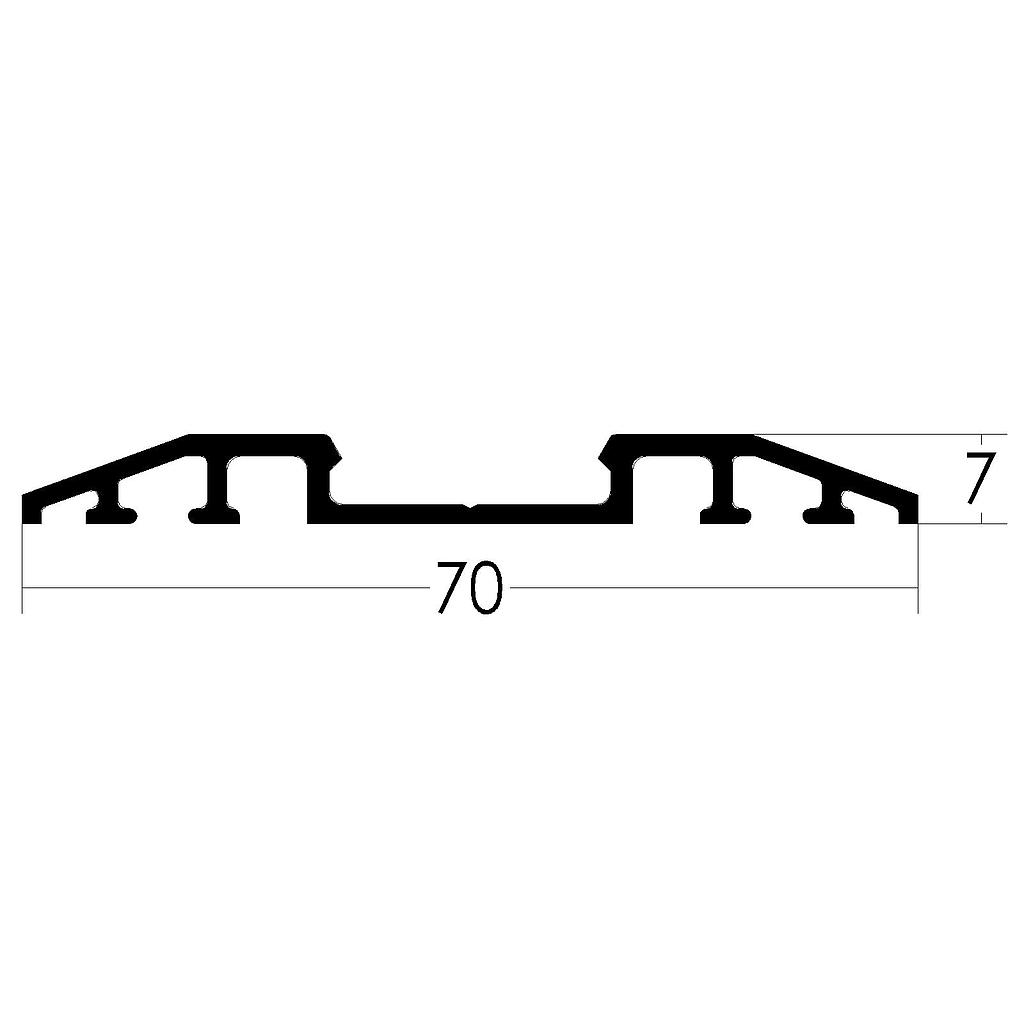 TAPA DE TRAVESAÑO "TVA" (LT)