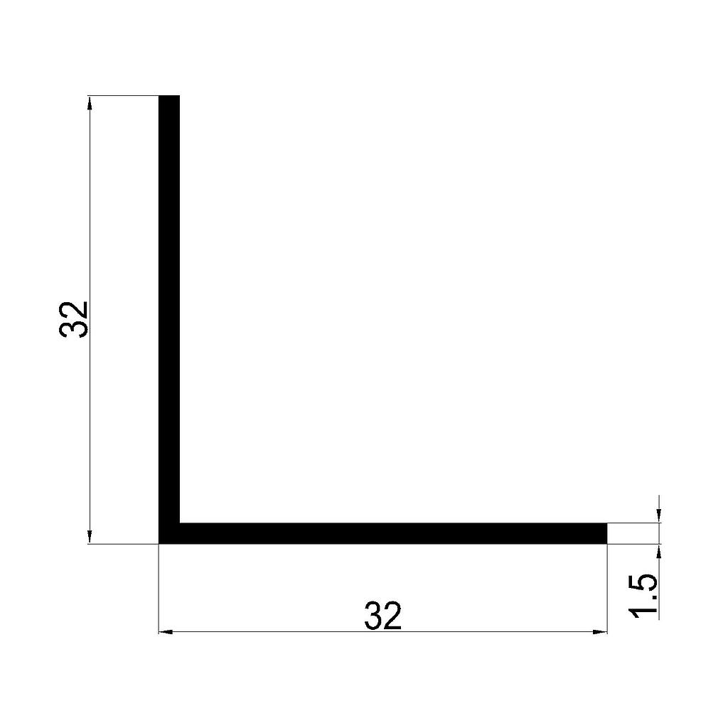 ANGULO 32x1.5mm