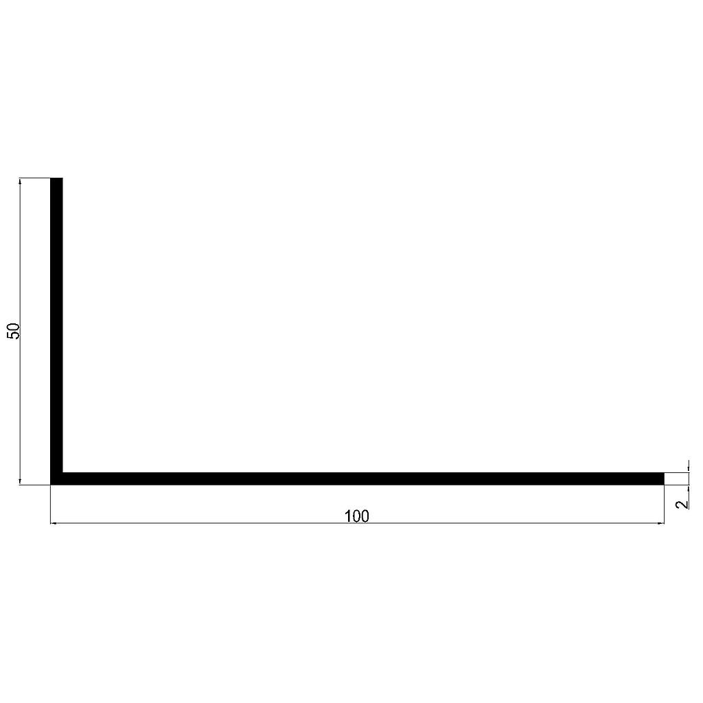 ELE 100x50x2mm