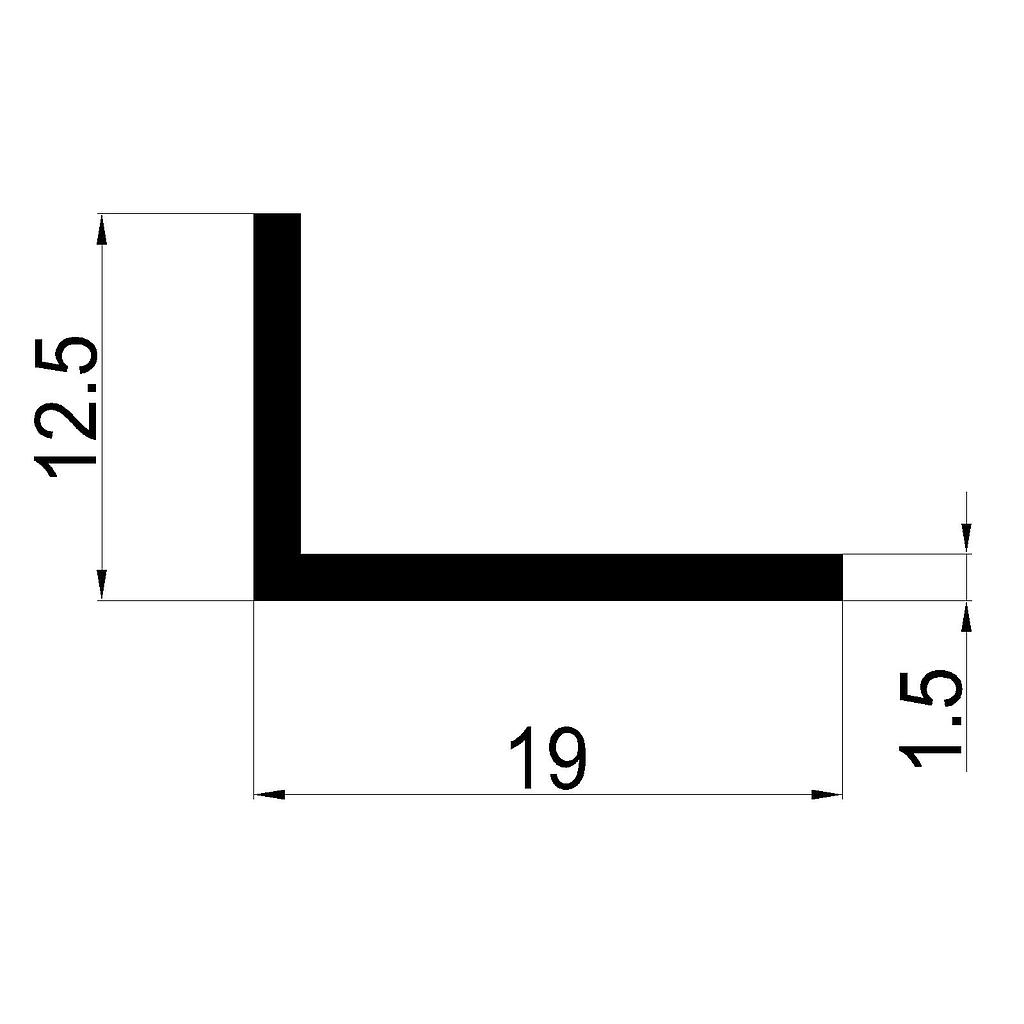 ELE 19x12.7x1.5mm