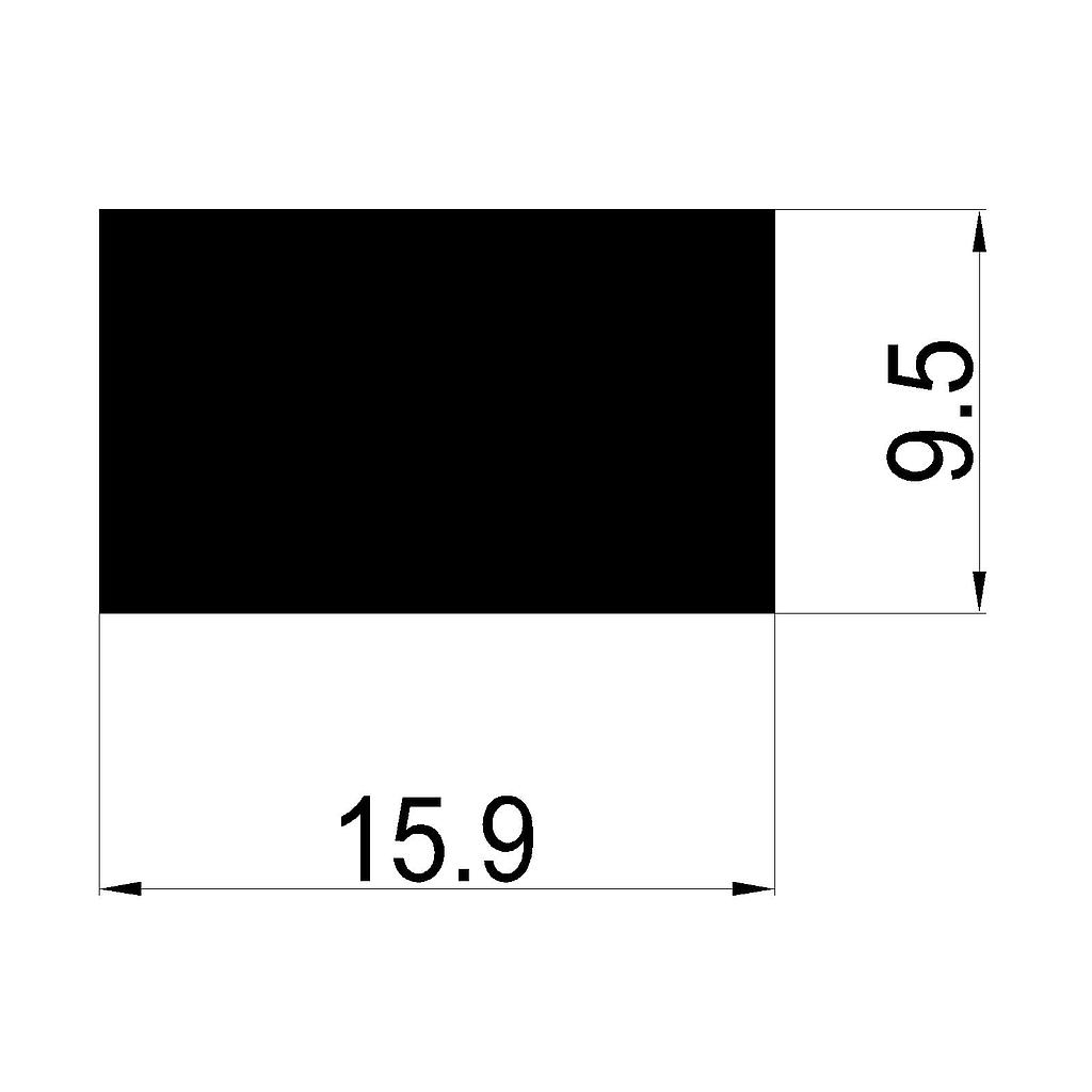PLANCHUELA 15.9x9.5mm