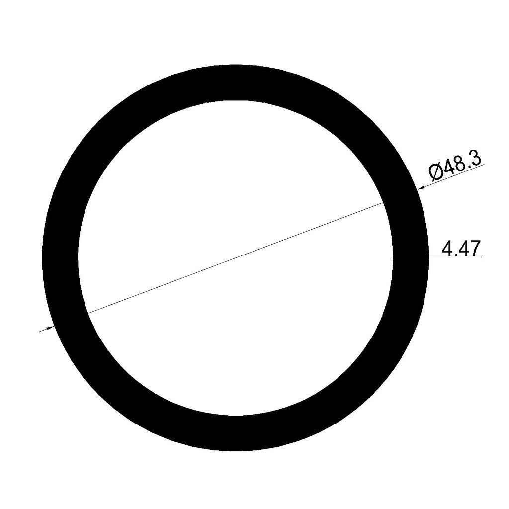 TUBO RED. 48.3x4.47mm