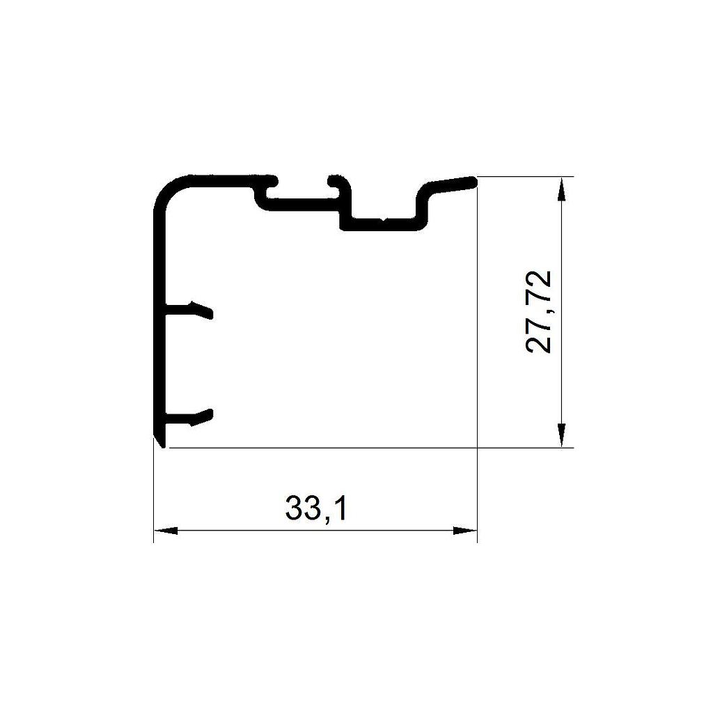 CRUCE CTRAL. HOJA 45º "VPC" (LM45)(LM2)